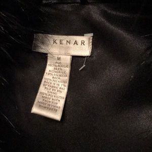 Kenar faux fur hooded vest